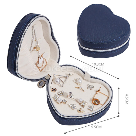 Customization Heart Shaped Jewelry Storage Box Promotional Products