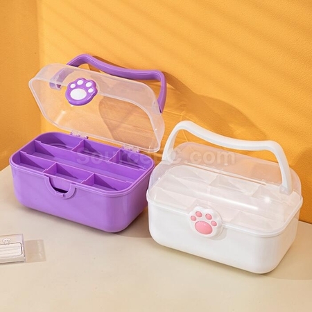 Customization Cute Cat Paw Storage Suitcase Promotional Products