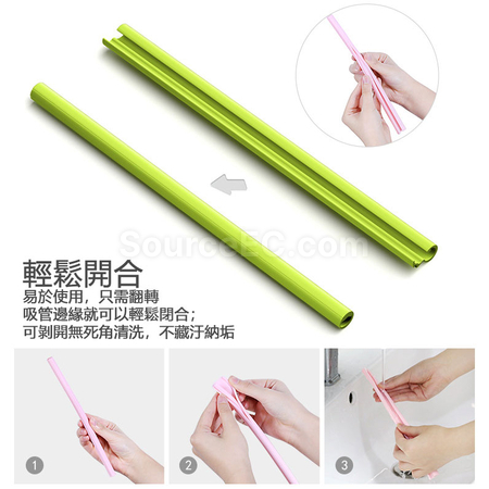 Customization Silicone Straw with Tube Promotional Products