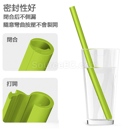 Customization Silicone Straw with Tube Promotional Products