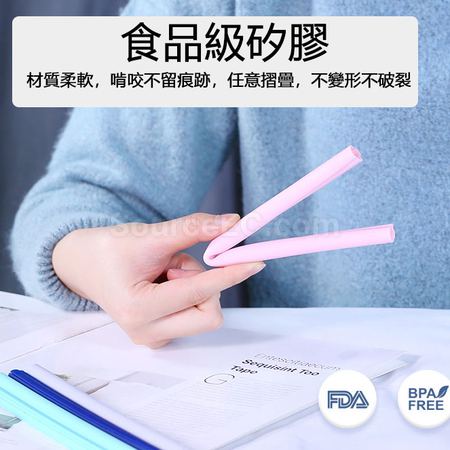 Customization Silicone Straw with Tube Promotional Products