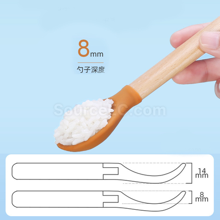 Customization Short-handled Wooden Cutlery Promotional Products