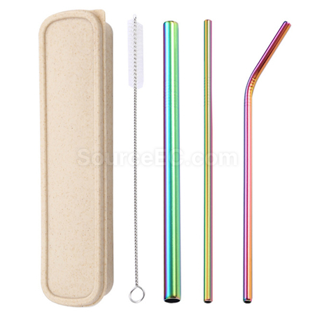 Customization Straw Set with Box Promotional Products