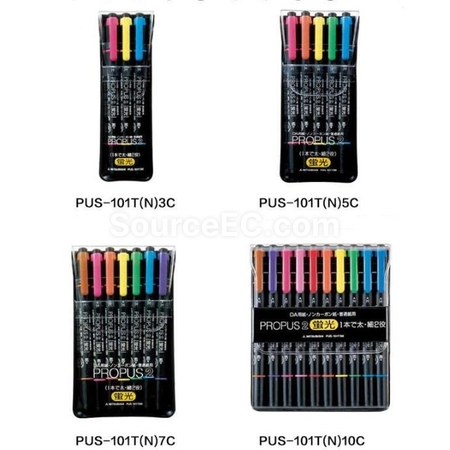 Customization Mitsubishi UNI Double-Ended Fluorescent Marker Promotional Products