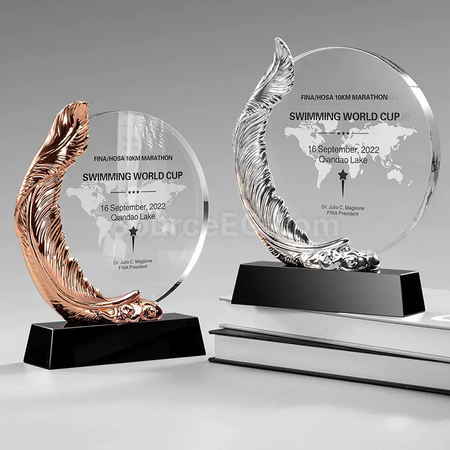 Customization Metal Crystal Trophy Promotional Products