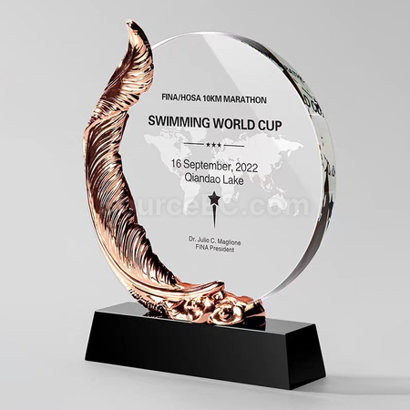 Customization Metal Crystal Trophy Promotional Products