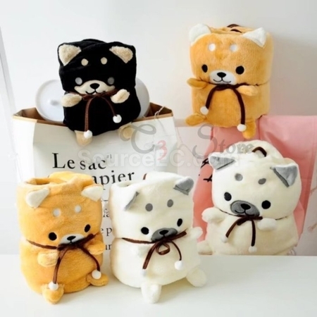 Customization Shiba Inu Blanket Promotional Products