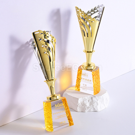 Customization Metal Crystal Trophy Promotional Products