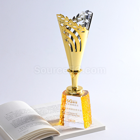Customization Metal Crystal Trophy Promotional Products