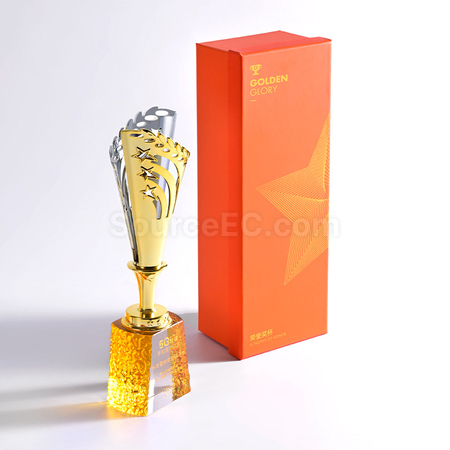 Customization Metal Crystal Trophy Promotional Products