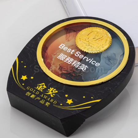 Customization Marble Crystal Seat Promotional Products