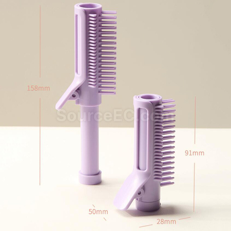 Customization Retractable curling comb Promotional Products