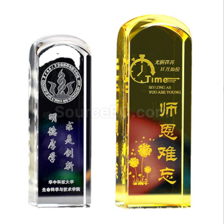 Customization Crystal Name Seal Promotional Products