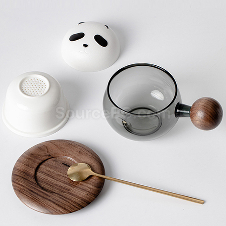 Customization Panda Ceramic Cup Promotional Products