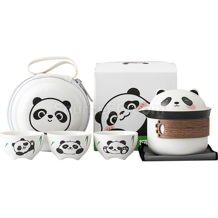 Customization Panda Ceramic Cup Promotional Products