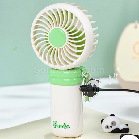 Customization Panda Mini Fan Promotional Products