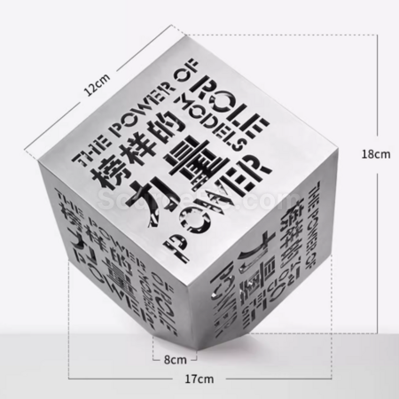 Customization Metal Rubik's Cube Trophy Promotional Products