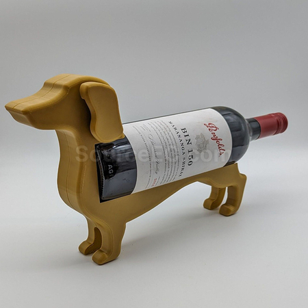 Customization Sausage dog red wine bottle rack Promotional Products