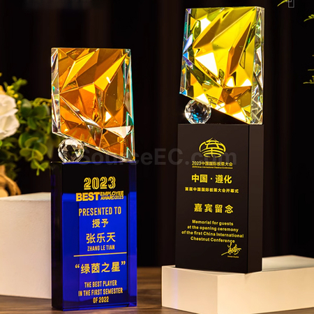 Customization Crystal Trophy Promotional Products