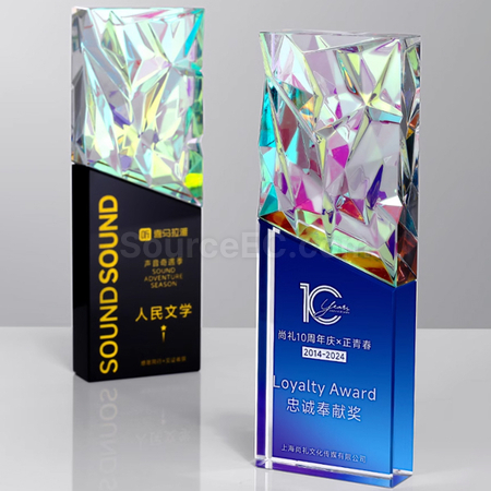 Customization Crystal Trophy Promotional Products