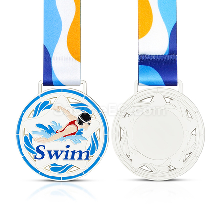 Customization Swimming Metal Medal Promotional Products