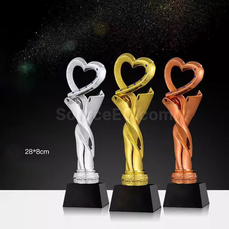 Customization Heart Trophy Promotional Products