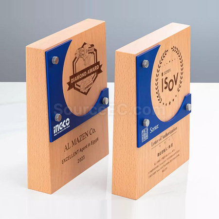 Customization Wooden Plate Promotional Products