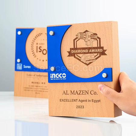 Customization Wooden Plate Promotional Products