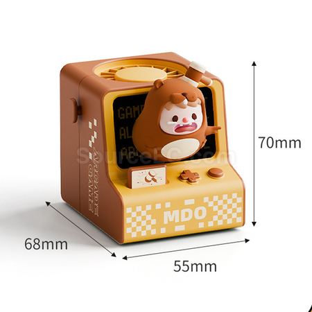 Customization Cute game console fan neck Promotional Products