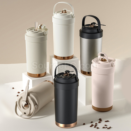 Customization 316 Stainless Steel Portable Thermal Bottle with Ceramic Container Promotional Products