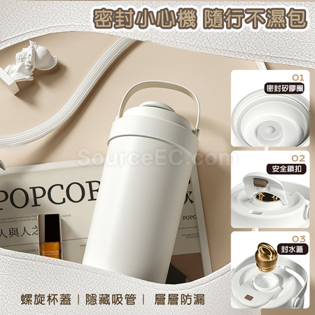 Customization 316 Stainless Steel Portable Thermal Bottle with Ceramic Container Promotional Products