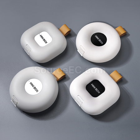 Customization Portable hanging rope divided flip sealed medicine box Promotional Products