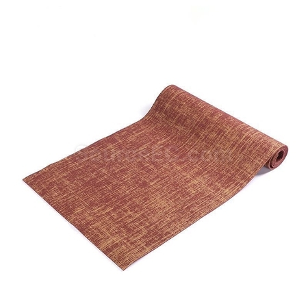 Customization PVC Jute Yoga Mat Promotional Products
