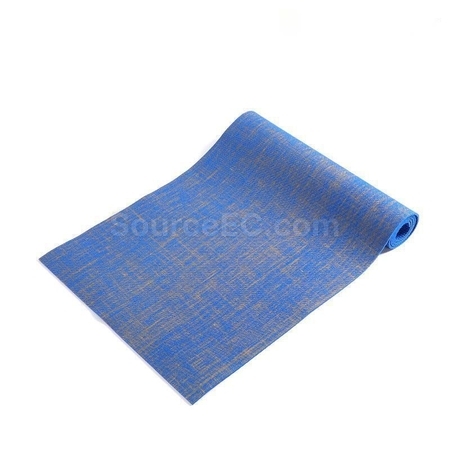 Customization PVC Jute Yoga Mat Promotional Products