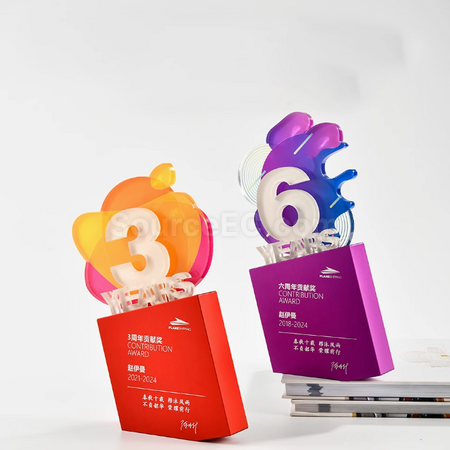 Customization Anniversary Trophy Promotional Products