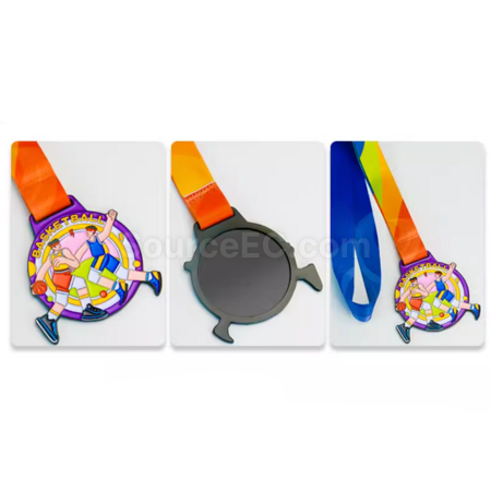 Customization Basketball Metal Medal Promotional Products