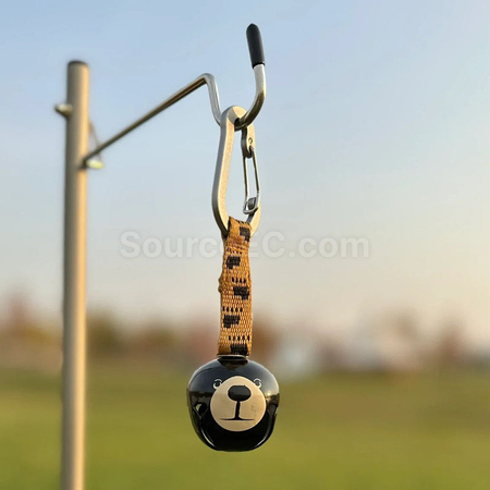Customization Outdoor Hiking Bear Bell Backpack Pendant Promotional Products