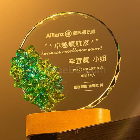 Customization Creative Luminous Crystal Award Promotional Products