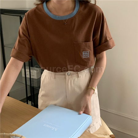 Customization Round Neck T-shirt Promotional Products