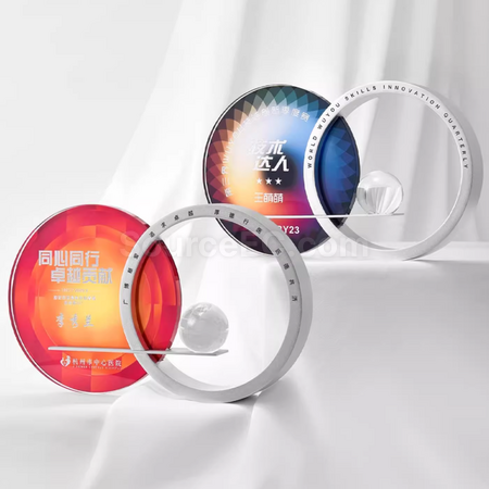 Customization Creative Crystal Metal Trophy Promotional Products
