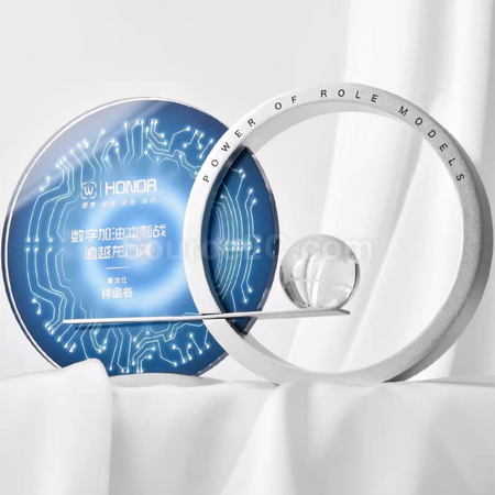 Customization Creative Crystal Metal Trophy Promotional Products