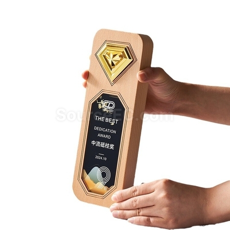 Customization Wooden Trophy Promotional Products
