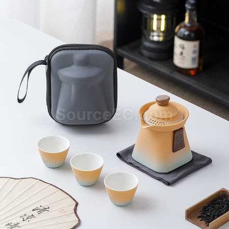 Customization Travel Kung Fu Tea Set Promotional Products