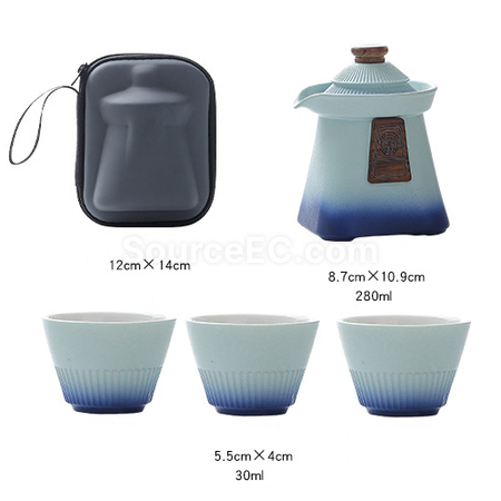 Customization Travel Kung Fu Tea Set Promotional Products