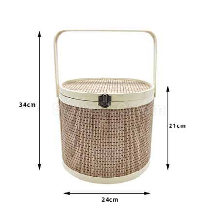 Customization Handmade bamboo basket Promotional Products