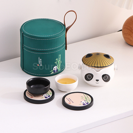 Customization Panda Tea Set Promotional Products