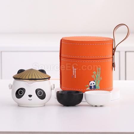 Customization Panda Tea Set Promotional Products