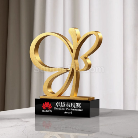 Customization Metal 3D Butterfly Award Seat Promotional Products