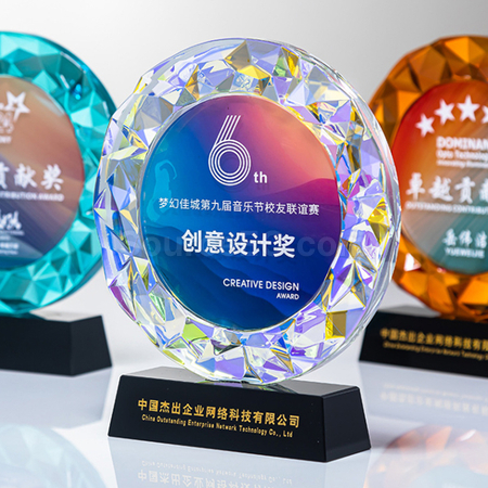 Customization Crystal Trophy Promotional Products