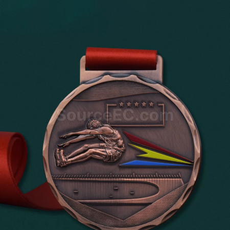 Customization Long Jump Medal Promotional Products